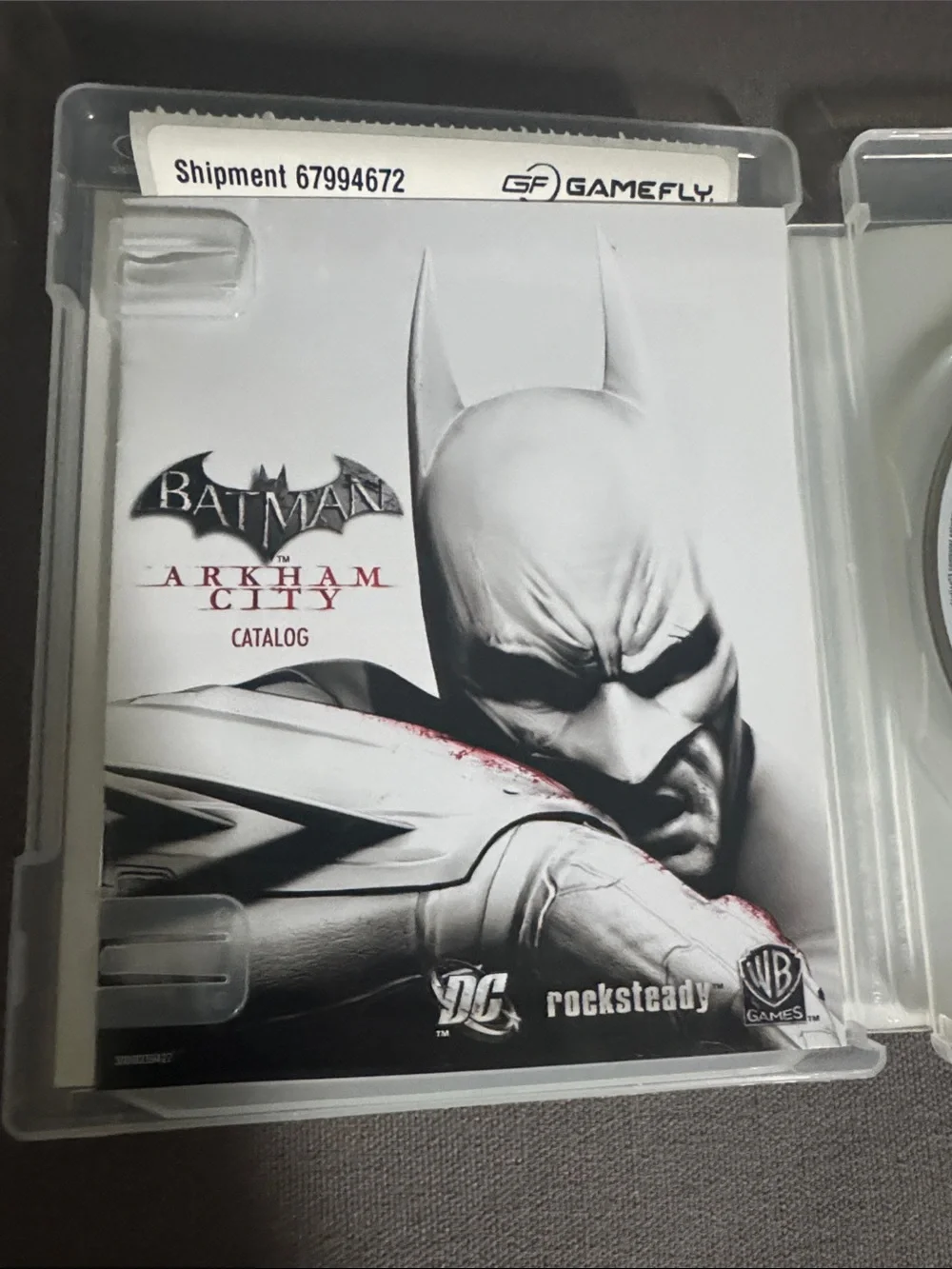 Sony PlayStation 3 Batman: Arkham City - Black & White Cover